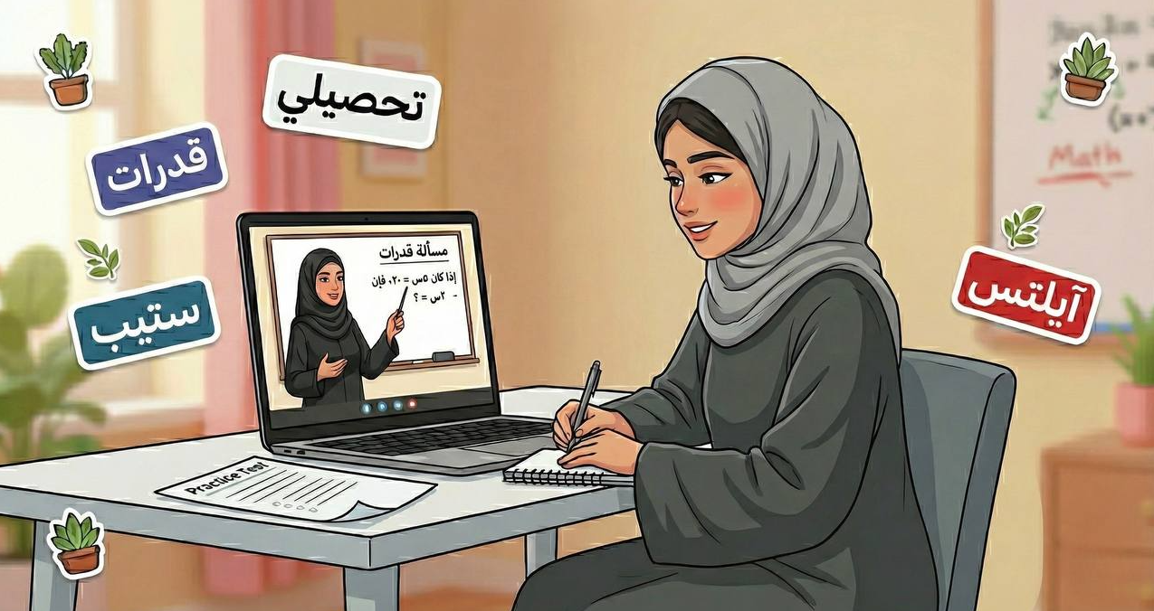 قدرات وتحصيلي وستيب وآيلتس